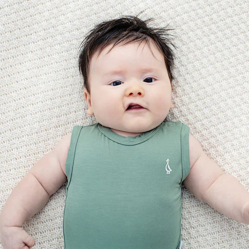 Cuddles in Bamboo: RAPH&REMY's Premium Sleeveless Baby Onesie – RAPH&REMY®