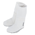 Bamboo baby booties in white color by RAPH&REMY