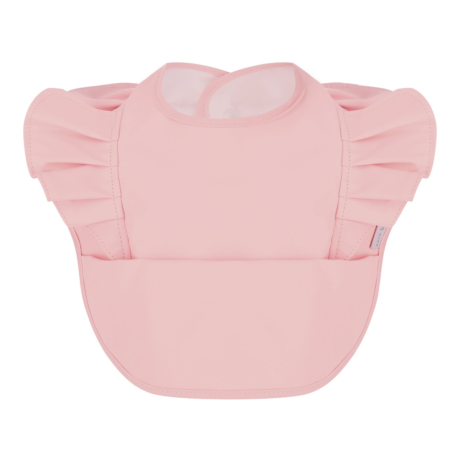 Premium Waterproof Feeding Bib by RAPH&REMY® in soft pink colors