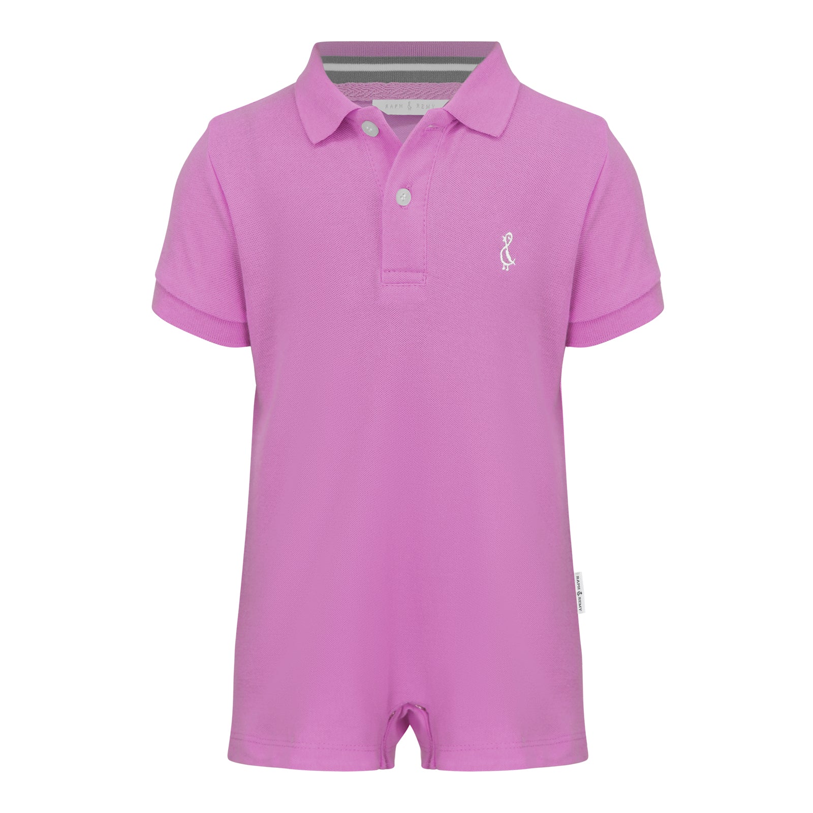 Almost Perfect Collared Rompers | 0-2 years