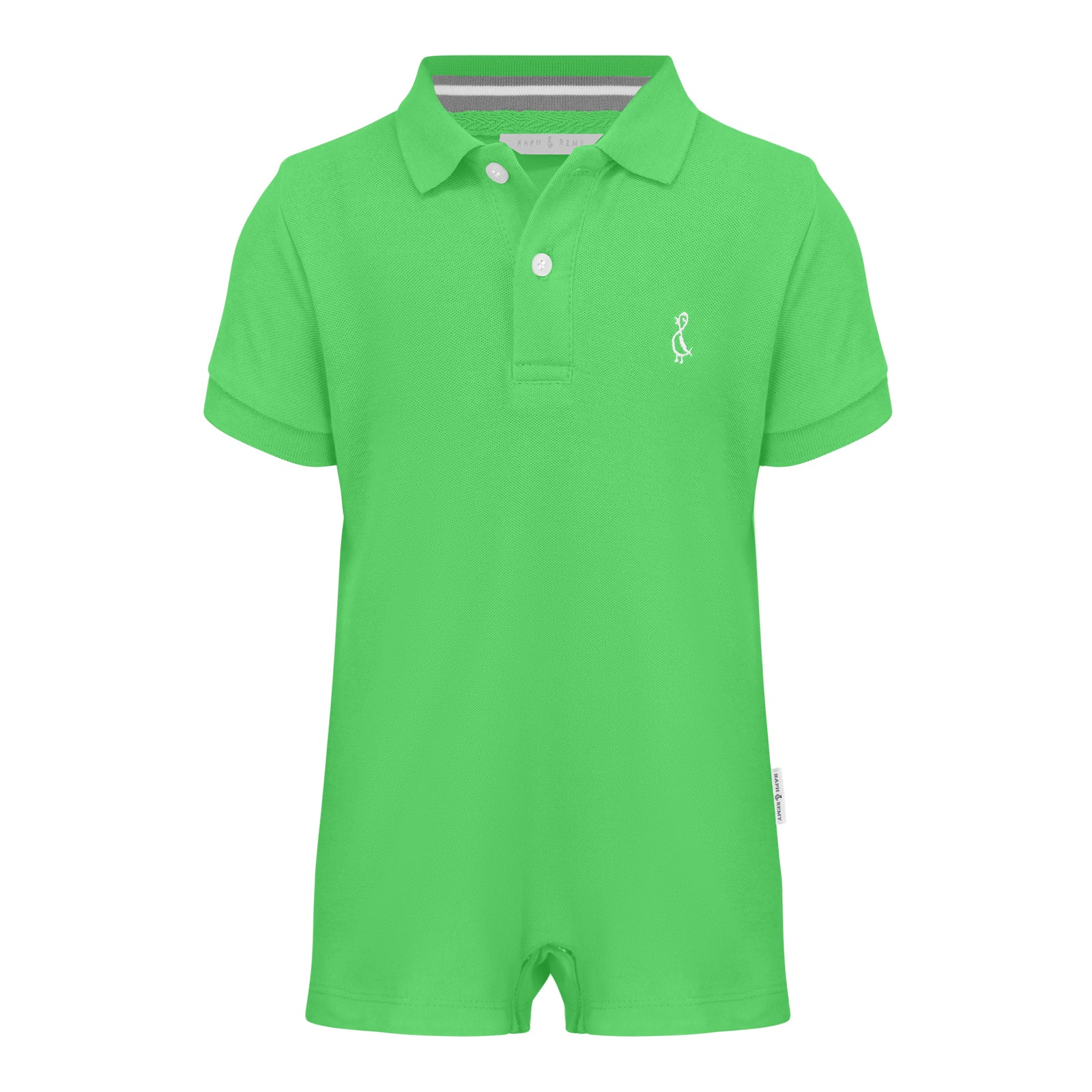 Almost Perfect Collared Rompers | 0-2 years