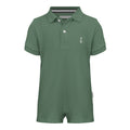 RAPH&REMY® Premium Collared Romper in army green