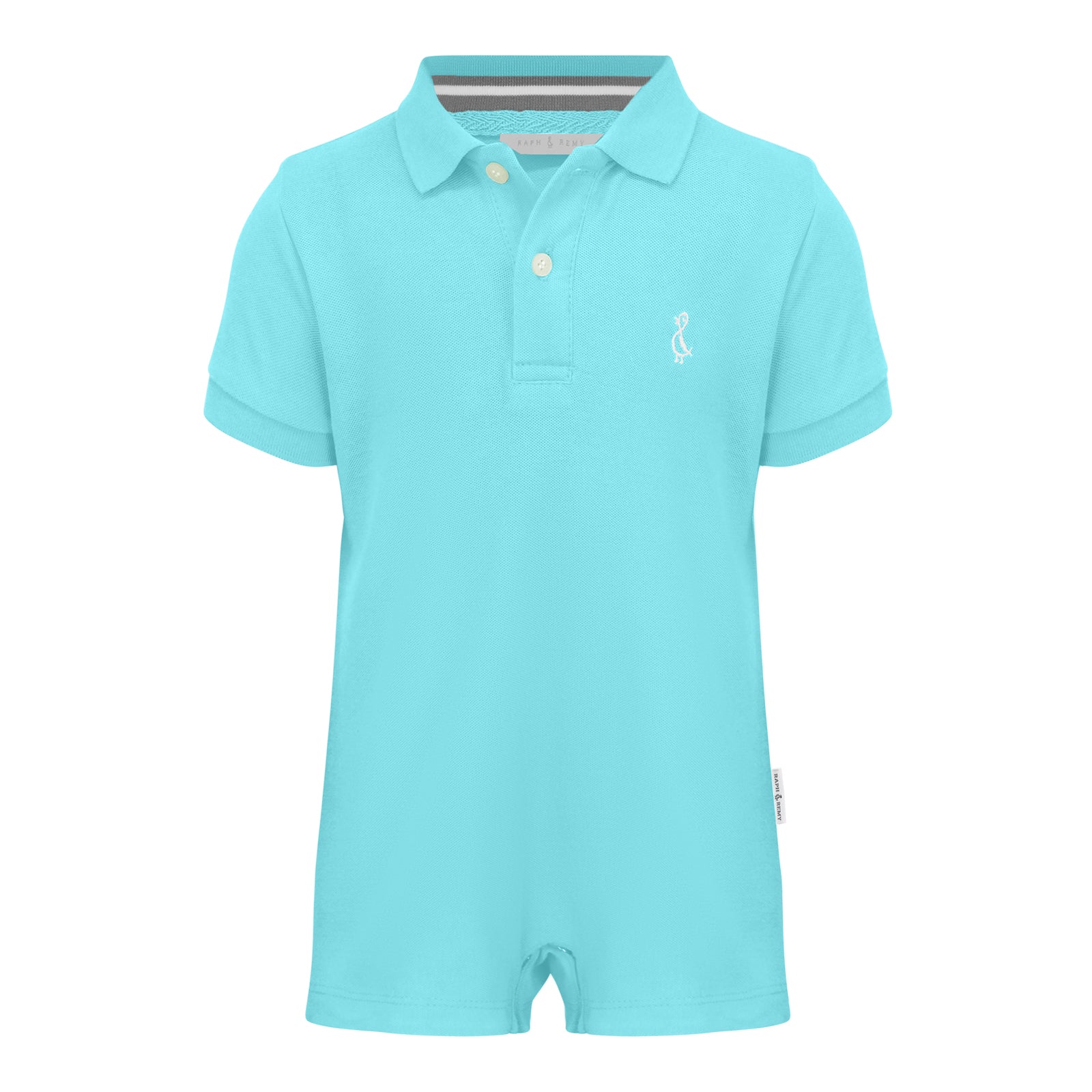 Almost Perfect Collared Rompers | 0-2 years