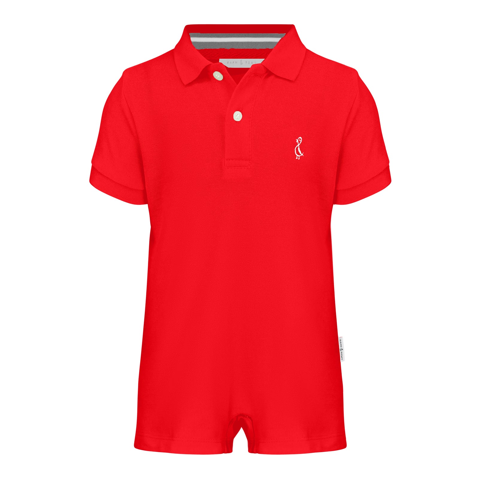 Almost Perfect Collared Rompers | 0-2 years