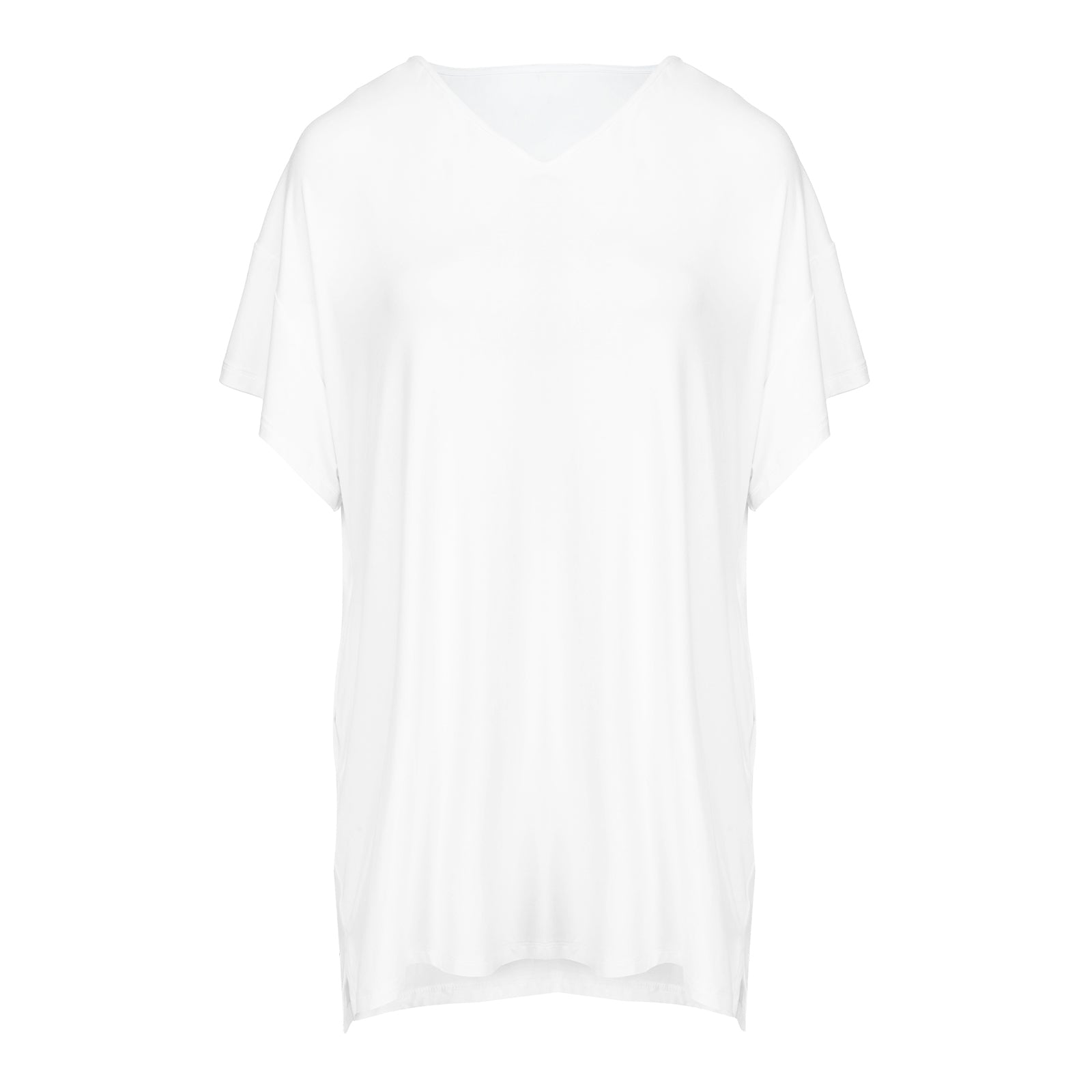 Cali - Oversized Bamboo Hidden Pocket T-Shirt Dress