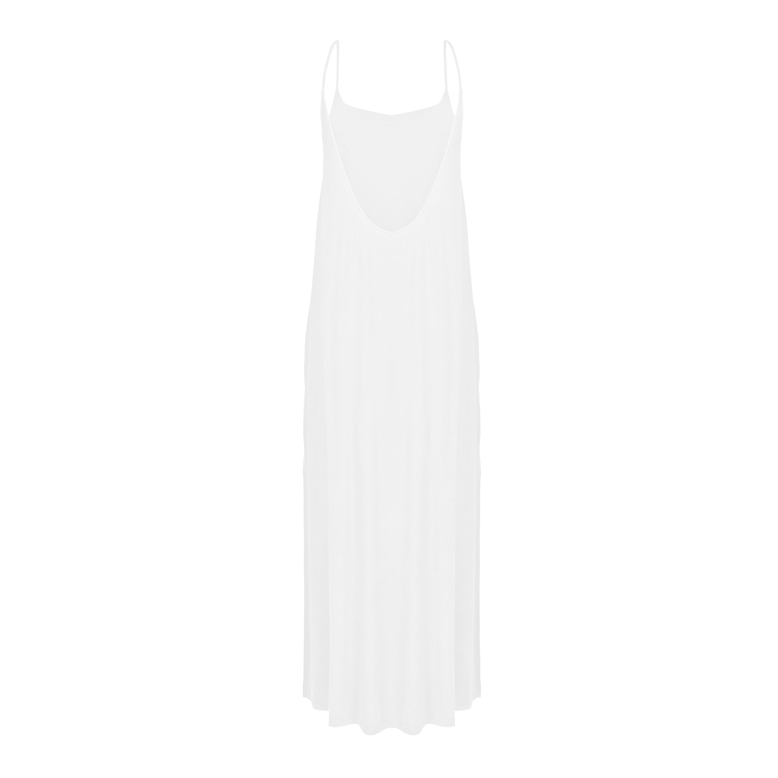 Gigi - Layered Bamboo Cami Low Back Maxi Dress