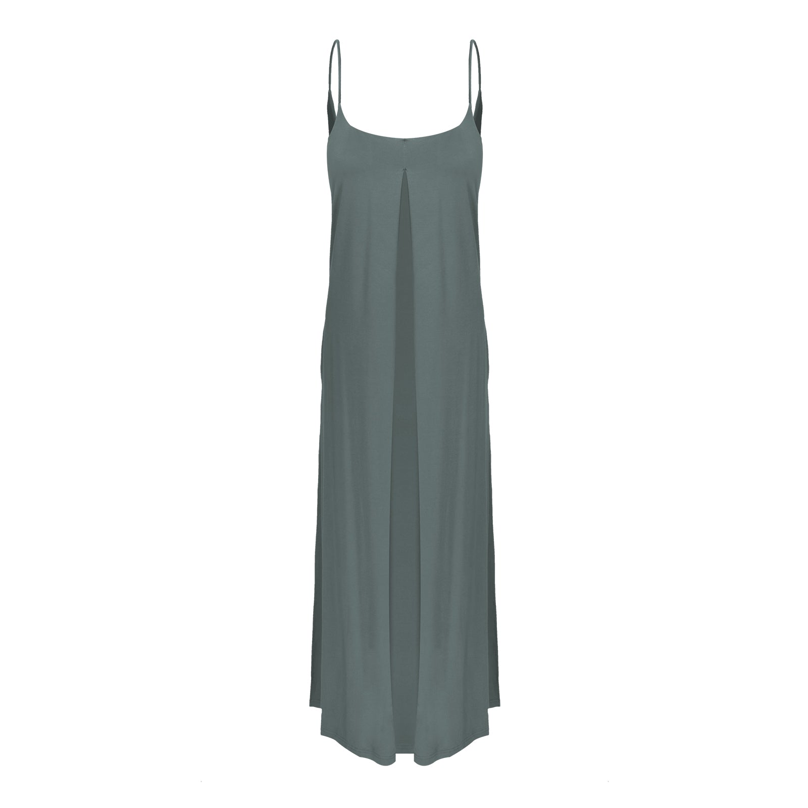 Ari maxi dress in Providence Blue - Front view