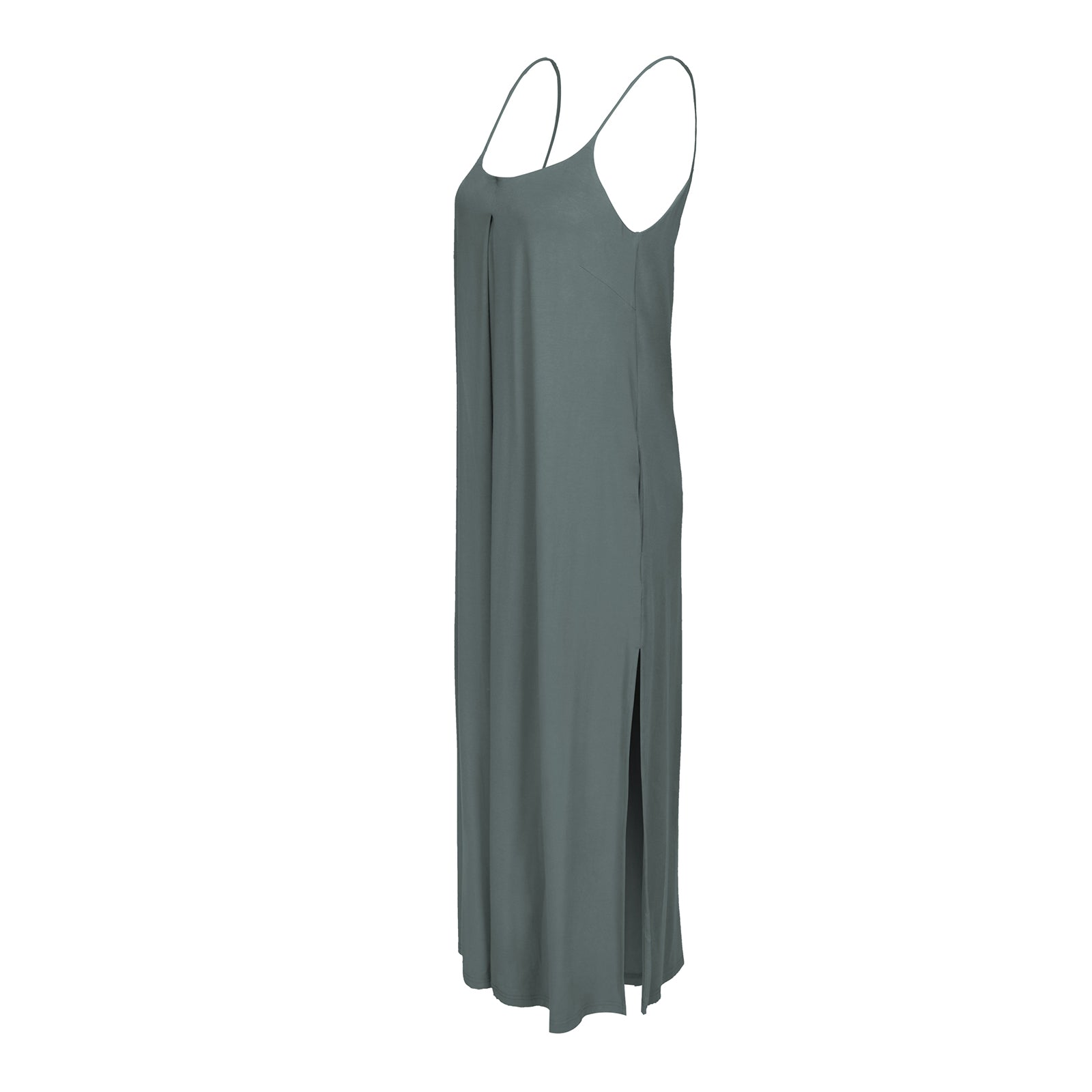 Ari maxi dress in Providence Blue - Left view