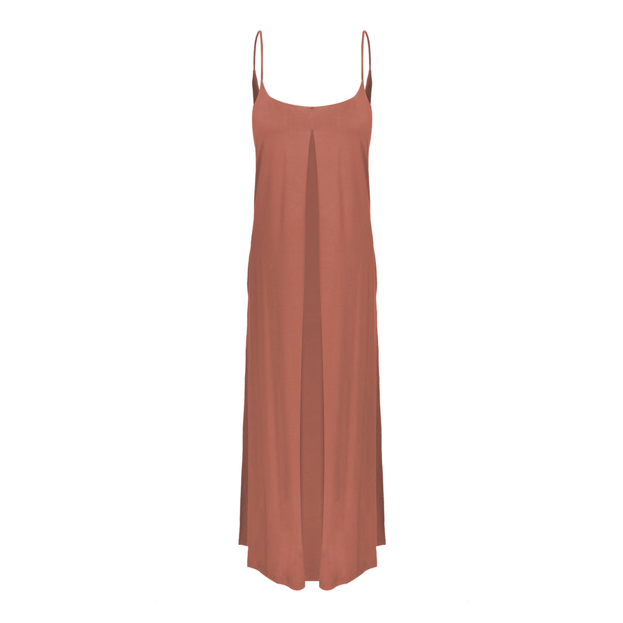 Ari maxi dress in Burnt Sienna