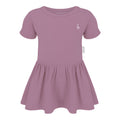 Premium Bamboo Baby Onesie Dress - Mauve