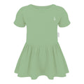 Sunset Premium Bamboo Baby Onesie Dress - Pistachio Green