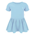 Premium Bamboo Baby Onesie Dress - Sky Blue