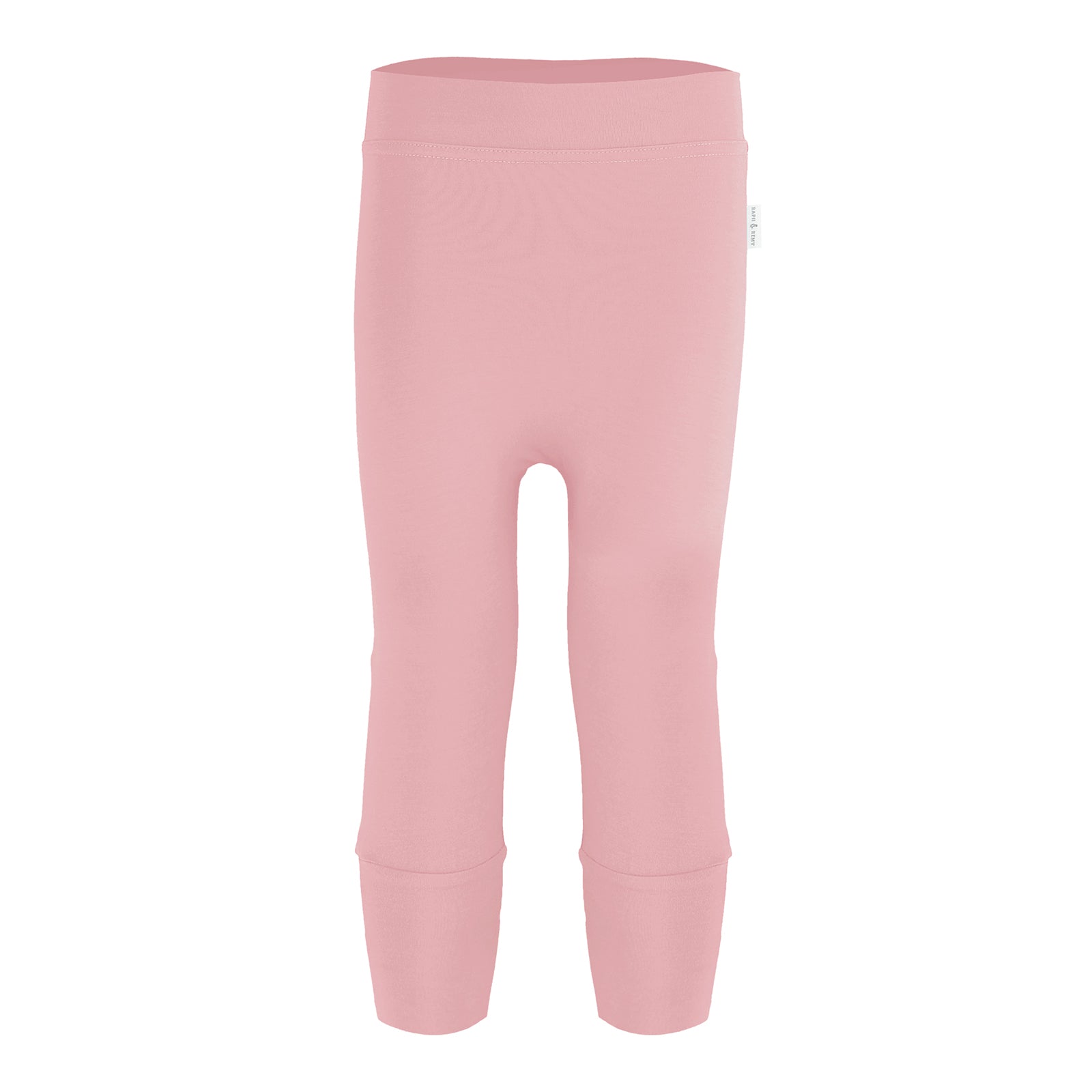 Premium Bamboo Baby Leggings by RAPH&REMY® in dusty pink.