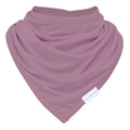 Premium Bamboo Bandana Bib - Mauve