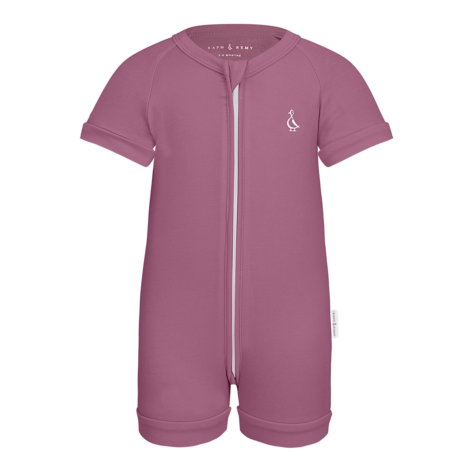 Premium Bamboo Baby Zippie (Short)