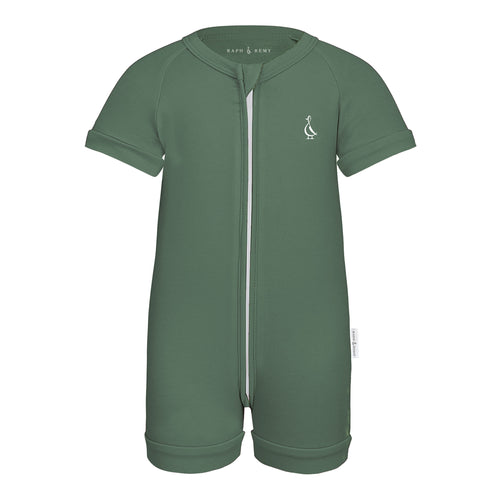 Premium Bamboo Baby Zippie (Short)