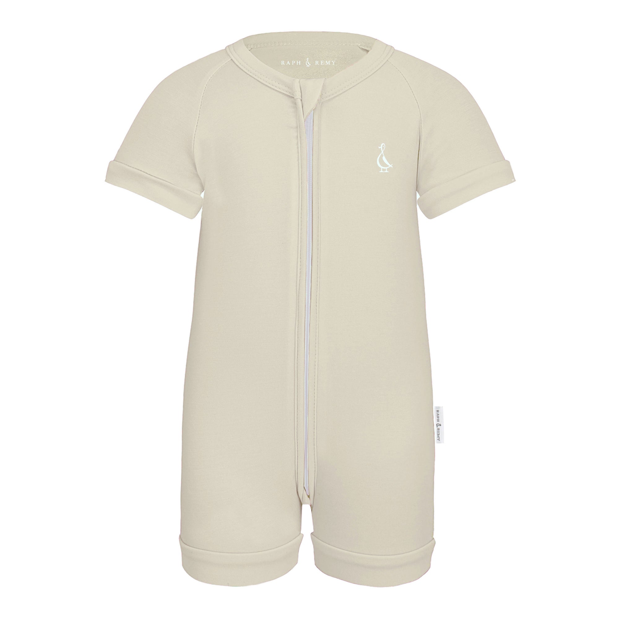 Premium Bamboo Baby Zippie (Short)