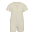 Sunset Premium Bamboo Baby Zippie (Short) - Beige