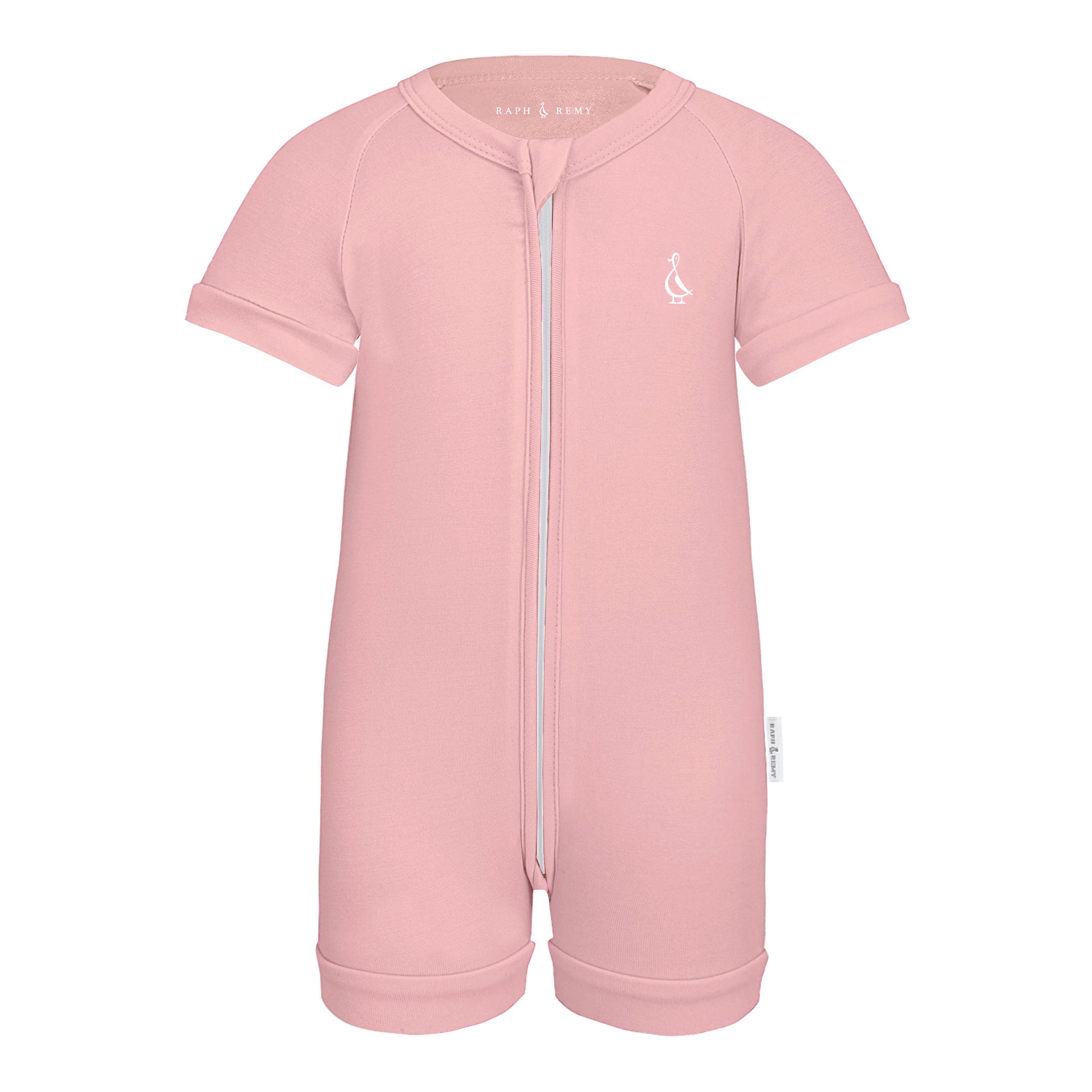 Premium Bamboo Baby Zippie (Short)