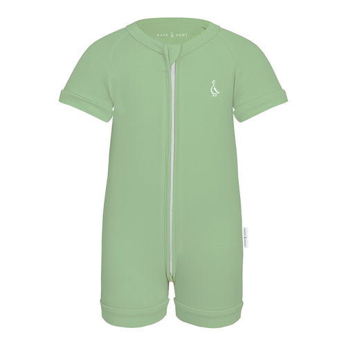 Premium Bamboo Baby Zippie (Short)