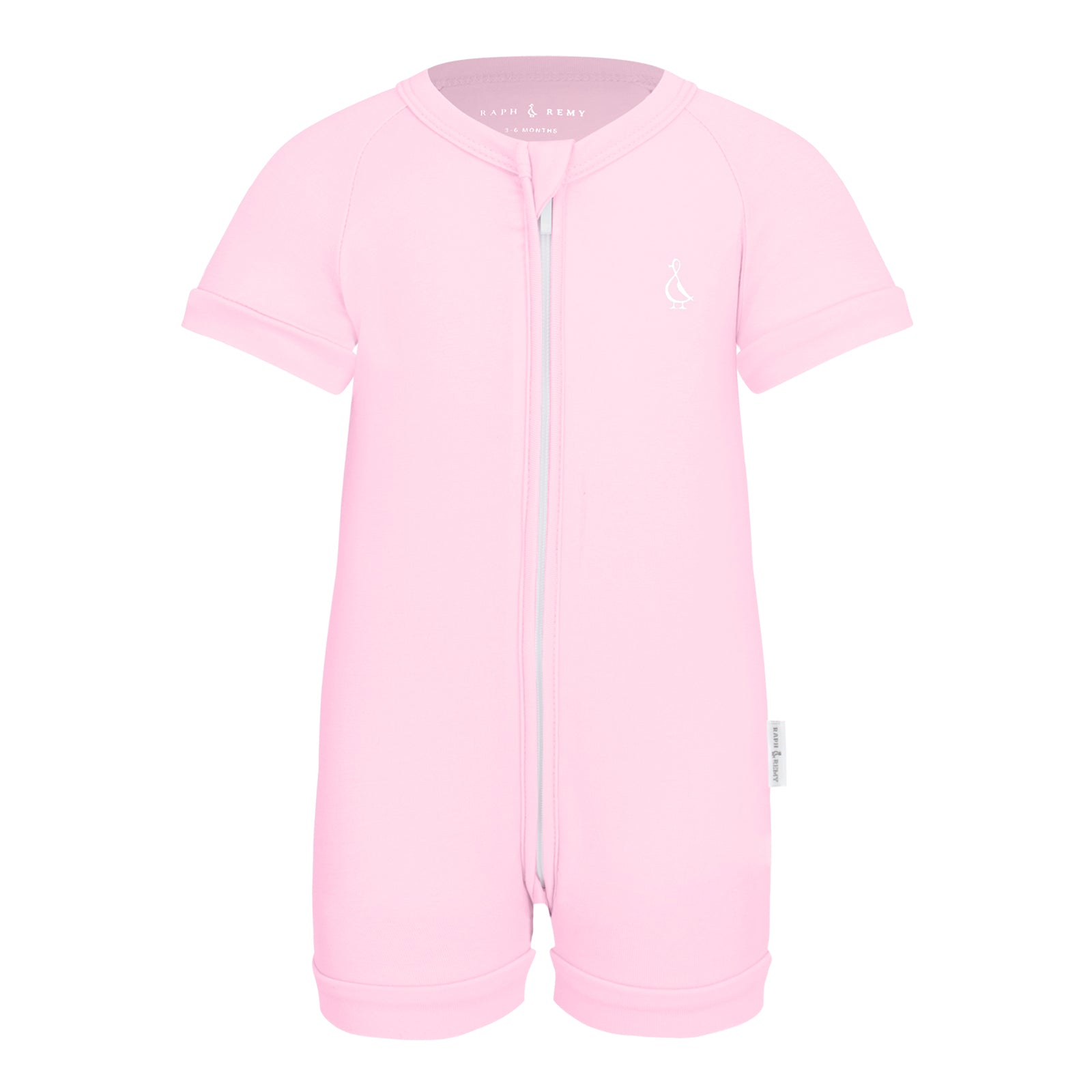 Premium Bamboo Baby Zippie (Short)
