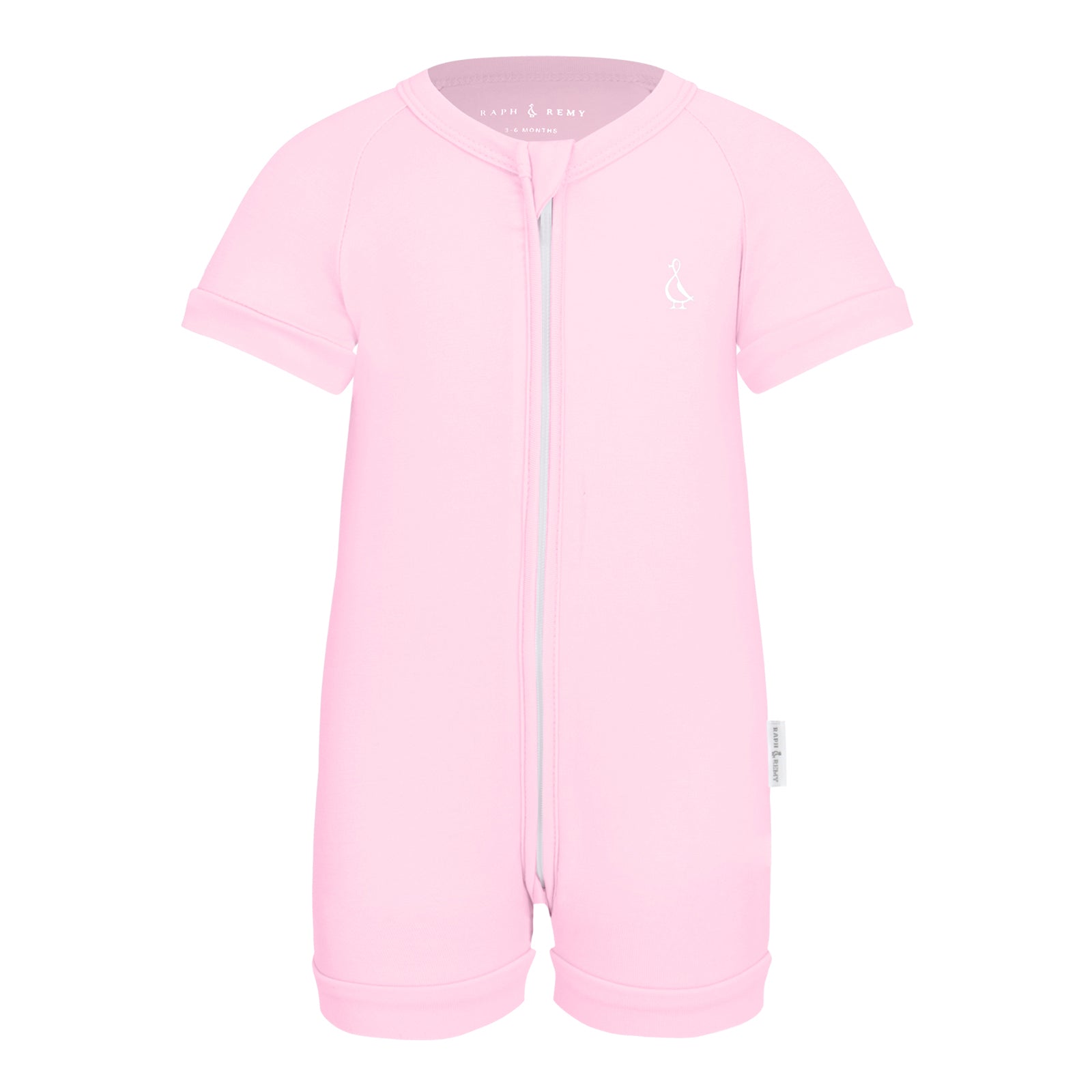 Premium Bamboo Baby Zippie (Short)