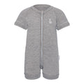 Premium Bamboo Baby Zippie (Short) - Grey