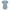Pebble Blue Colour Pop bamboo baby onesie with tone-on-tone trim by RAPH&REMY