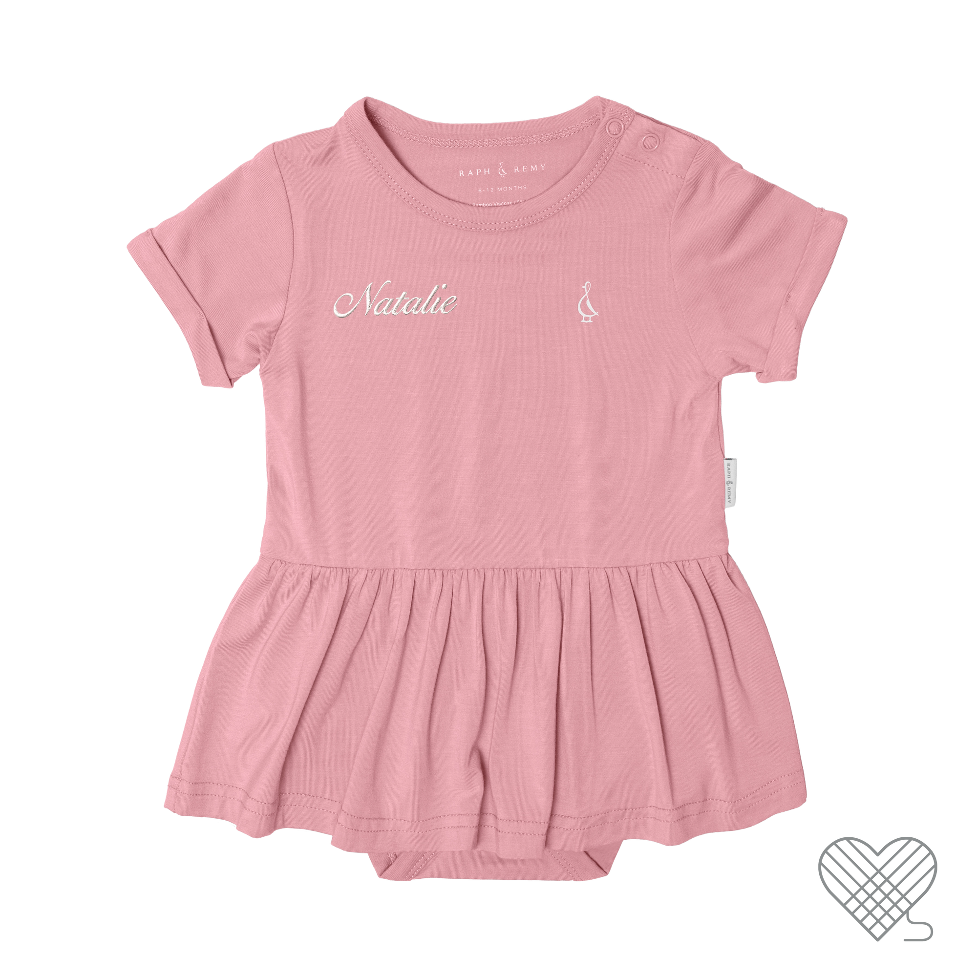 Premium Bamboo Baby Onesie Dress