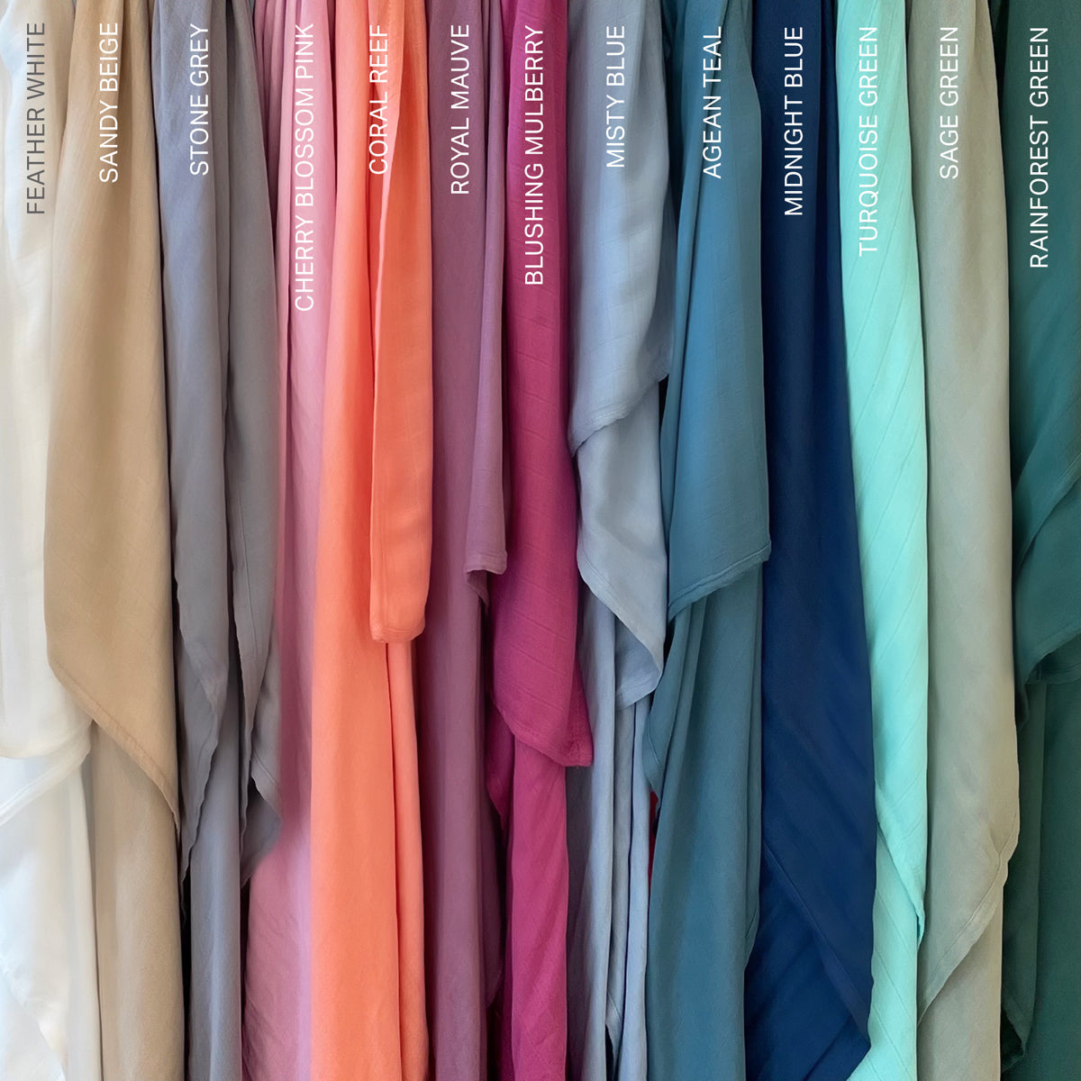 Premium Bamboo Swaddles - Bundle Deal