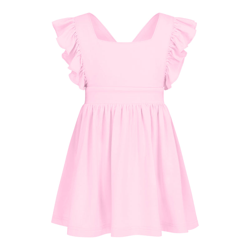 Premium Bamboo Kids Dress - Sakura Pink