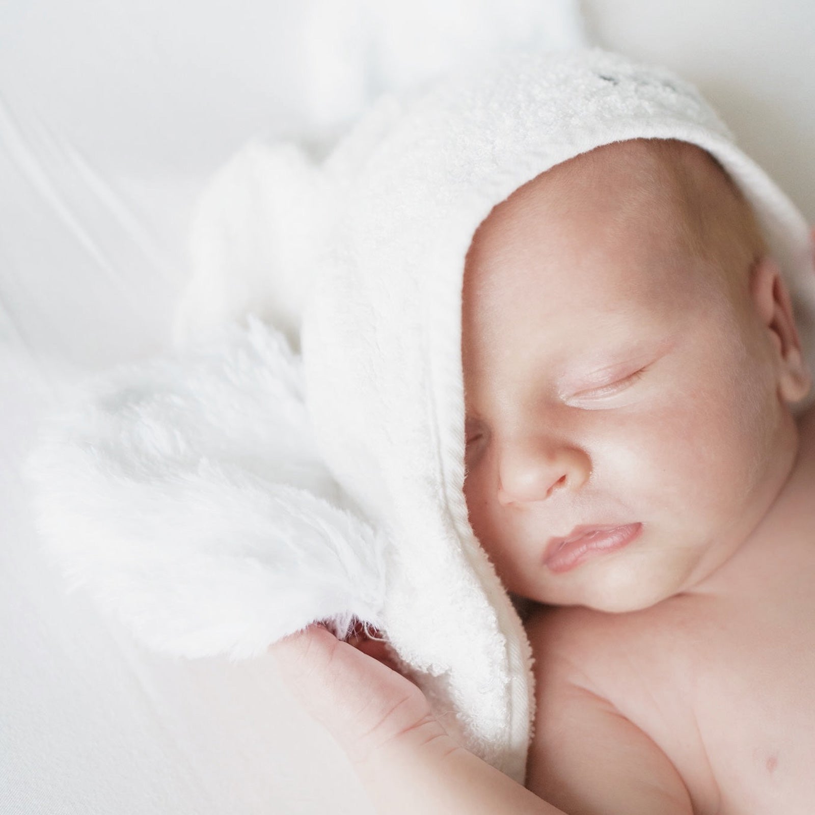 Organic Bamboo Baby Towel & Mitt