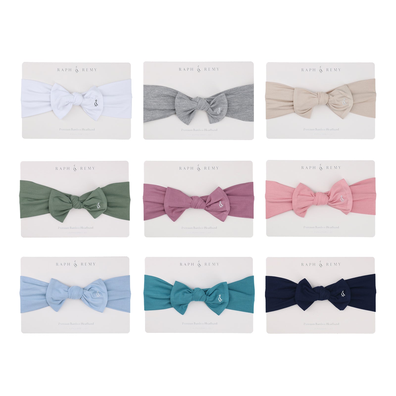 RAPH&REMY® baby bow headband for everyday wear