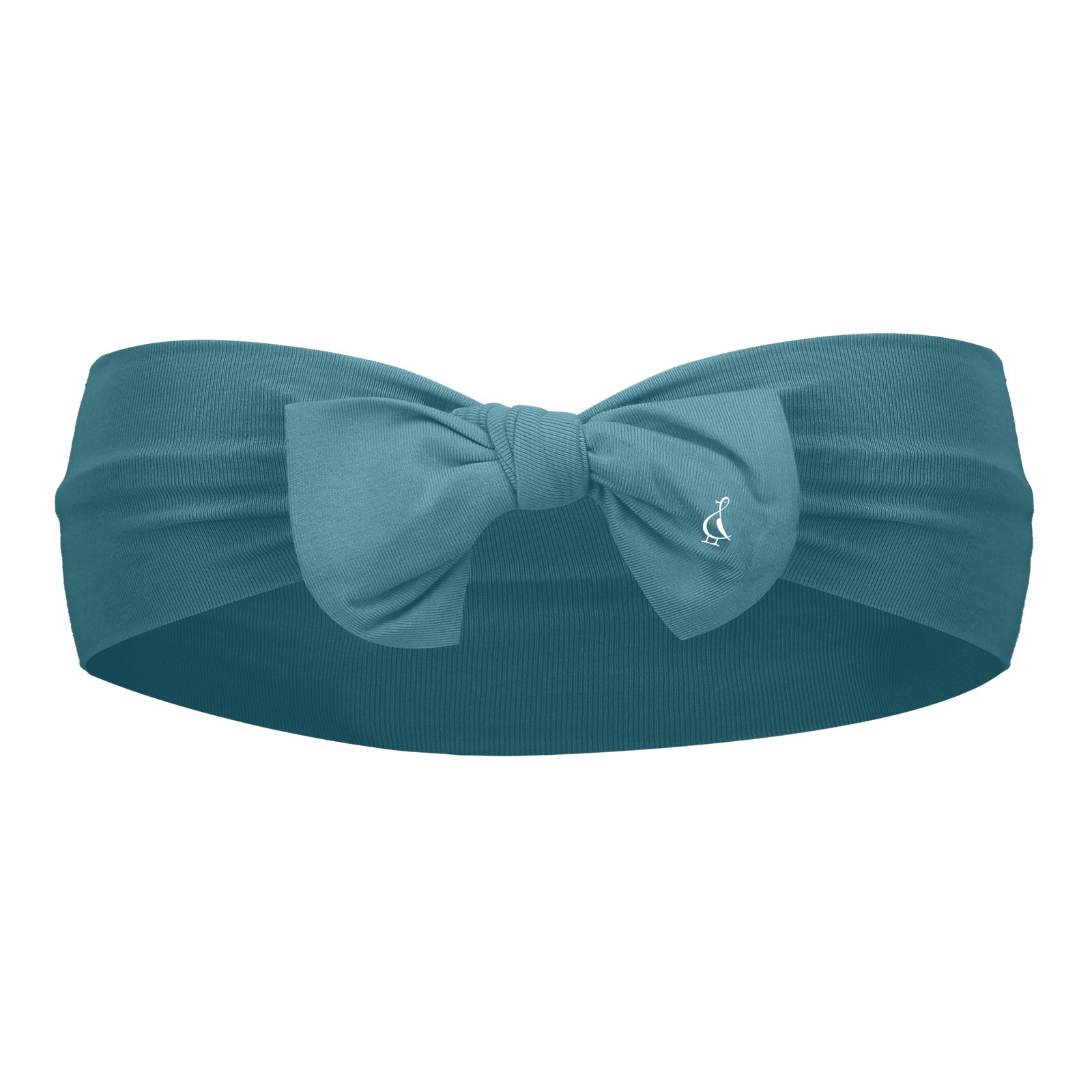 RAPH&REMY® bamboo bow headband in agean teal