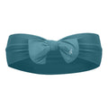 RAPH&REMY® bamboo bow headband in agean teal