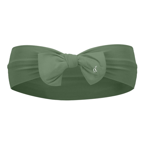 RAPH&REMY® bamboo bow headband in army green