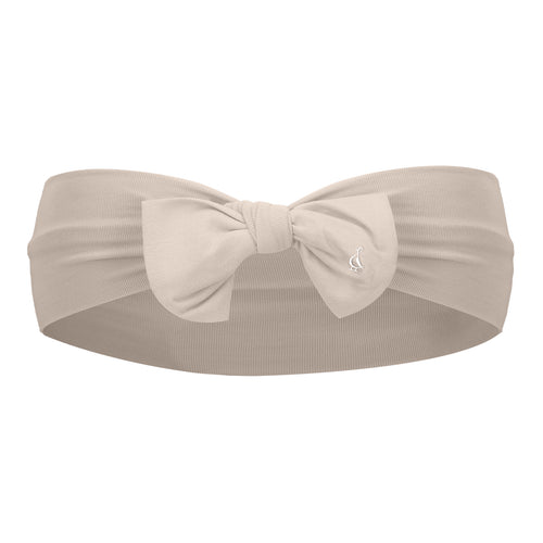 RAPH&REMY® bamboo bow headband in beige