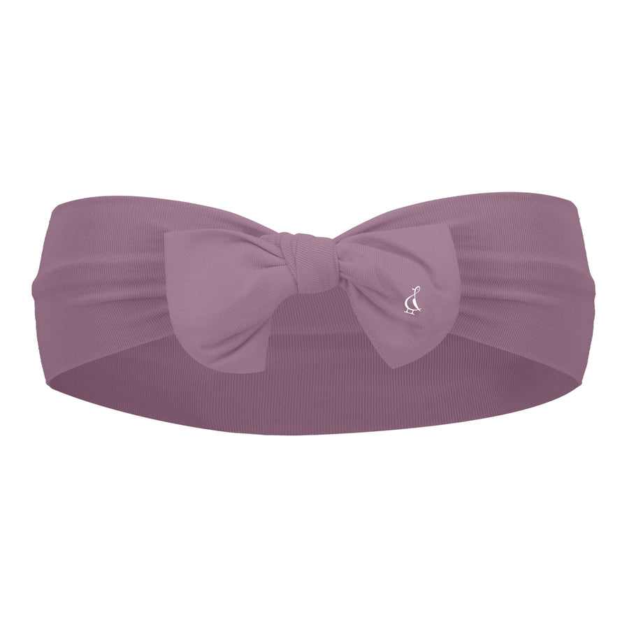 RAPH&REMY® bamboo bow headband in mauve