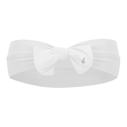 RAPH&REMY® bamboo bow headband in white