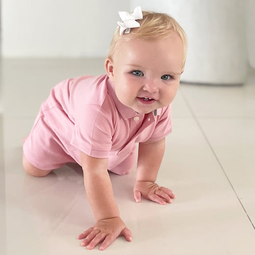 Lightweight and breathable romper – Ideal for active babies