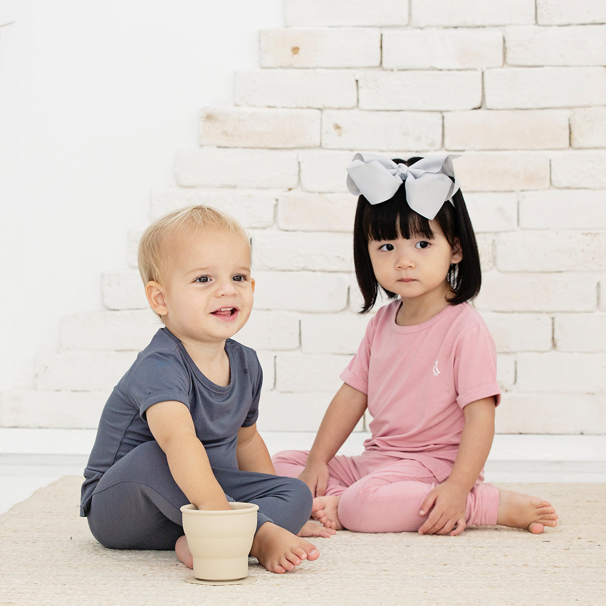 Bamboo leggings for babies by RAPH&REMY®, designed for comfort.