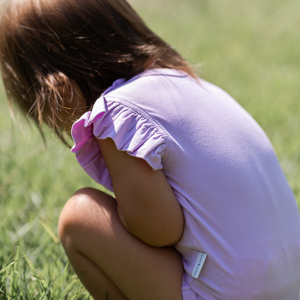 Premium Bamboo Frill Sleeve Baby Onesie