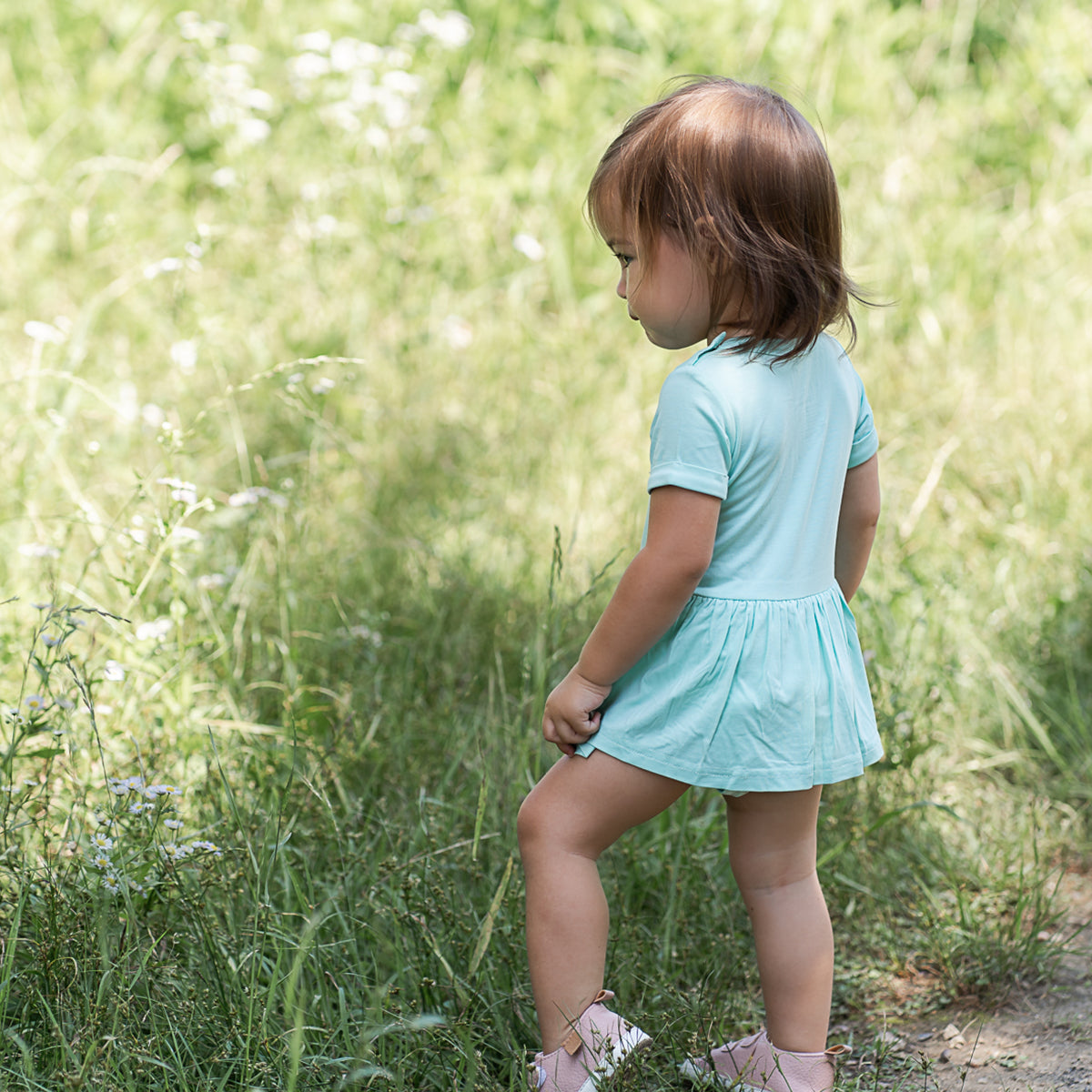 Premium Bamboo Baby Onesie Dress