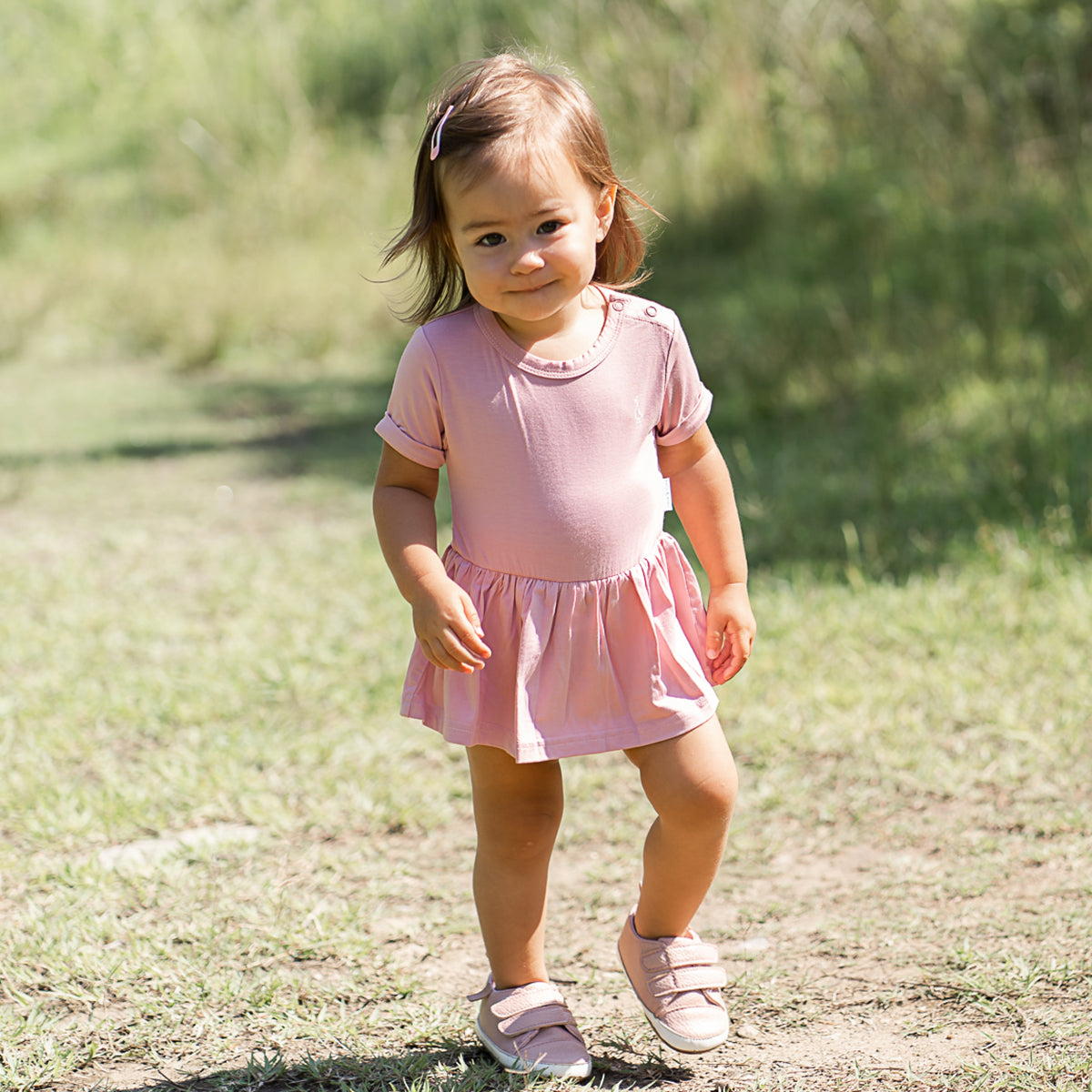 Premium Bamboo Baby Onesie Dress