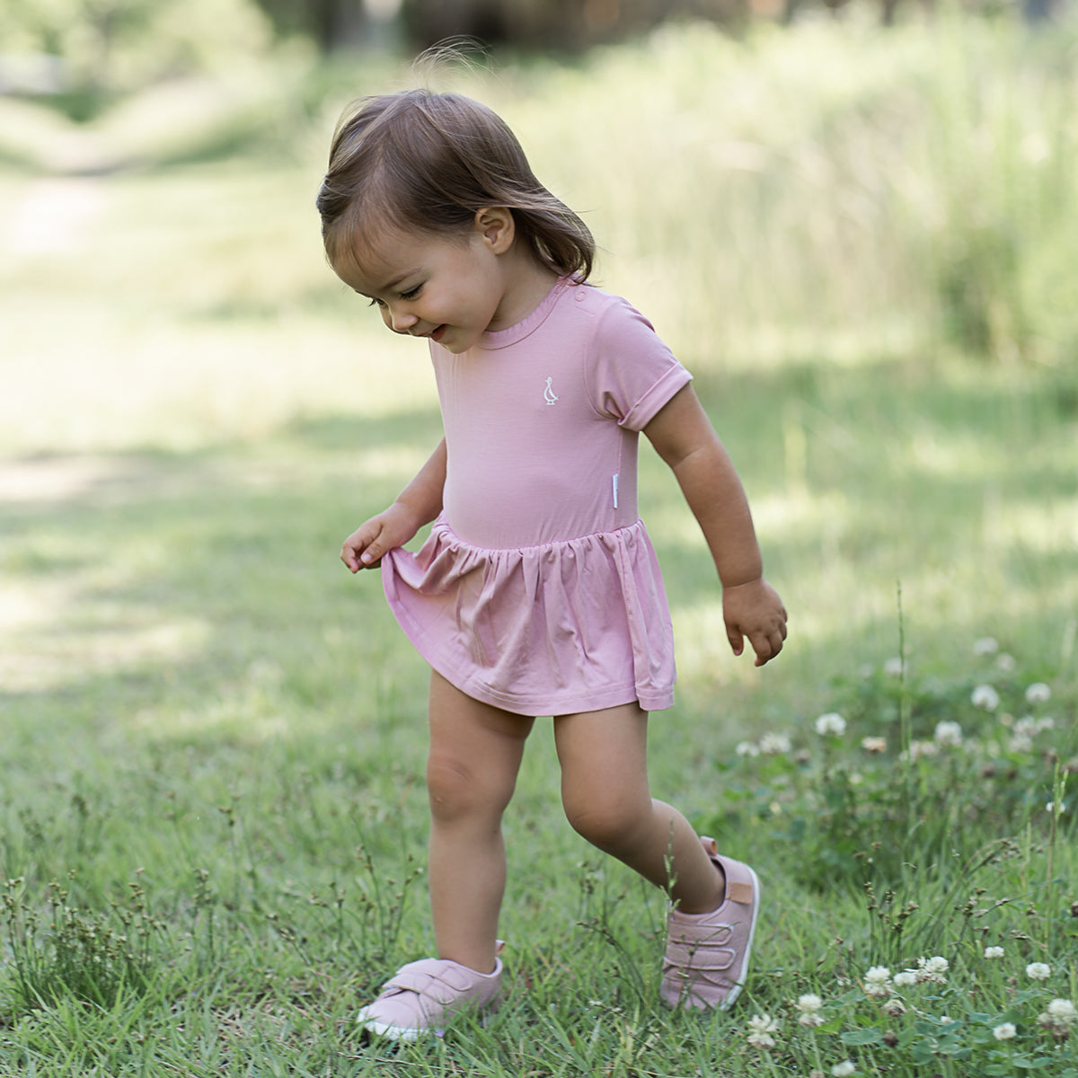 Premium Bamboo Baby Onesie Dress