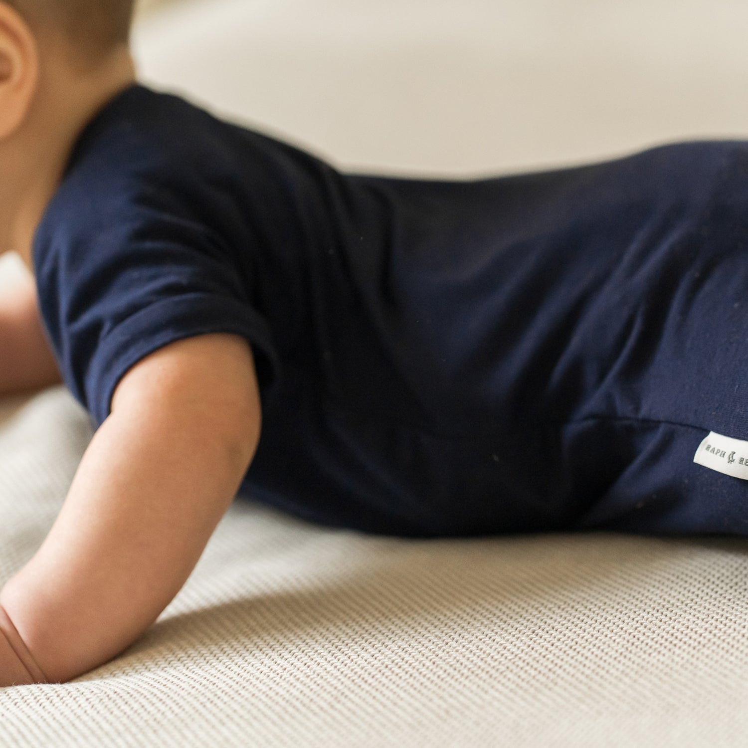 Premium Bamboo Baby Zippie (Short)