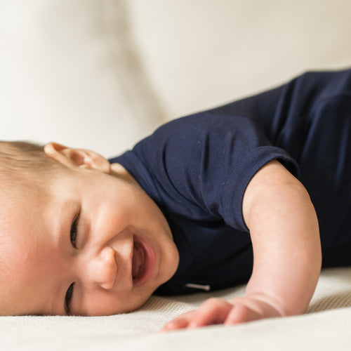 Premium Bamboo Baby Zippie (Short)