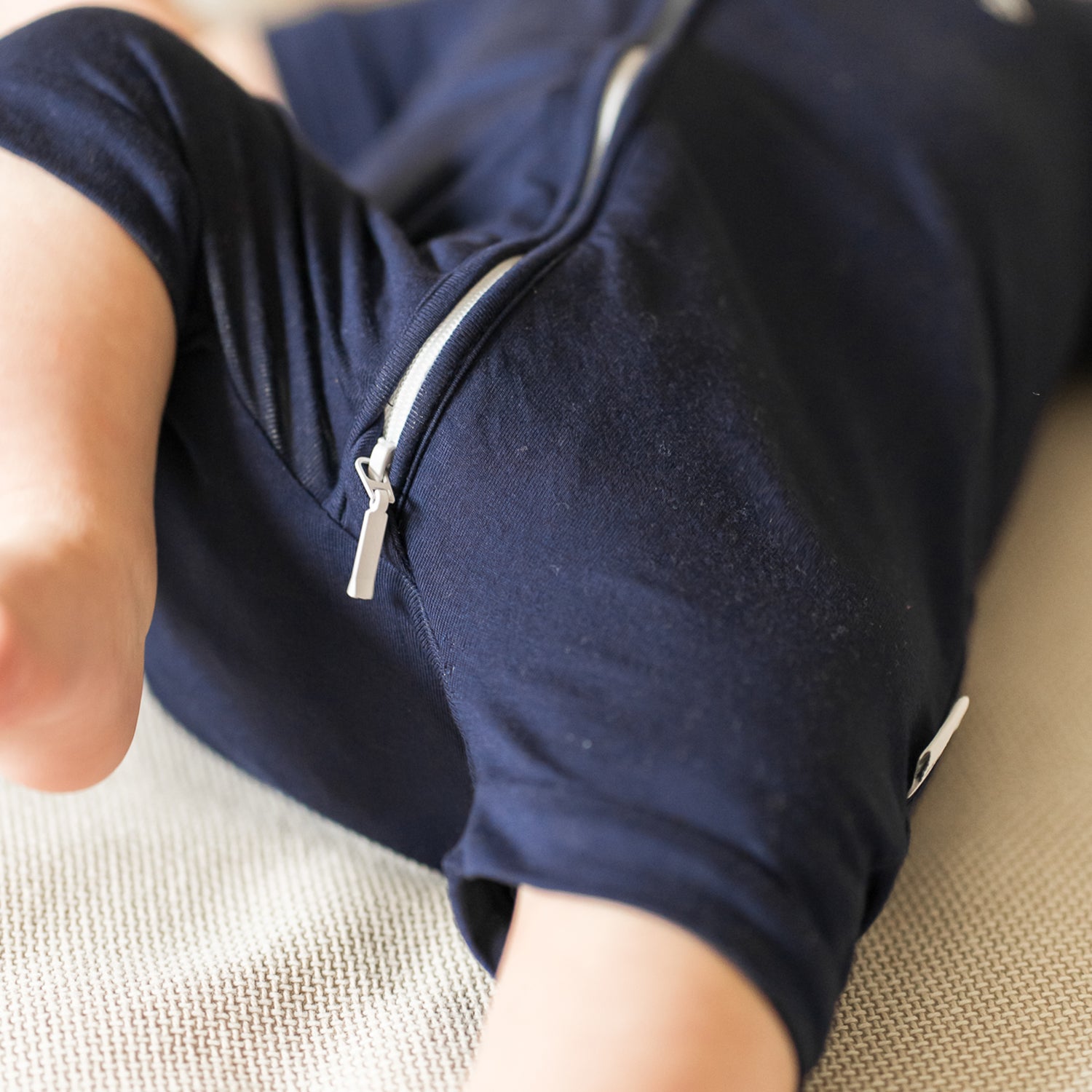 Premium Bamboo Baby Zippie (Short)
