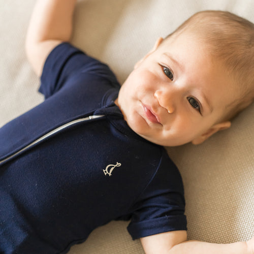 Premium Bamboo Baby Zippie (Short)
