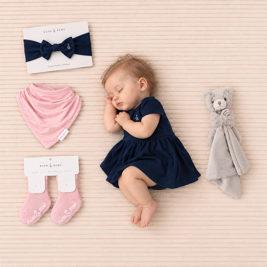 Bamboo Blossom Starter Set - Navy Blue